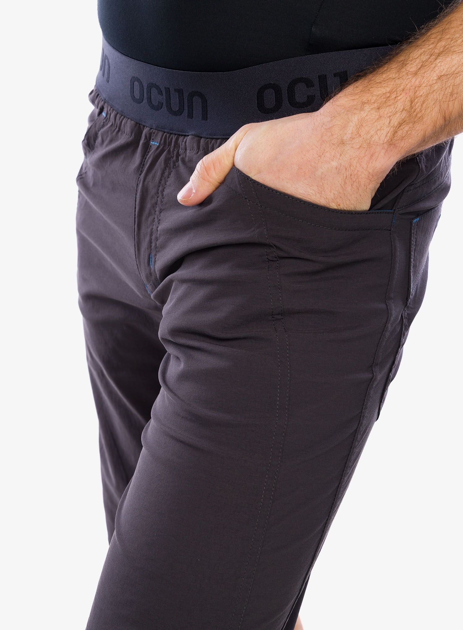 Plezalne kratke hlače Ocun Mania Shorts - anthracite obsidian