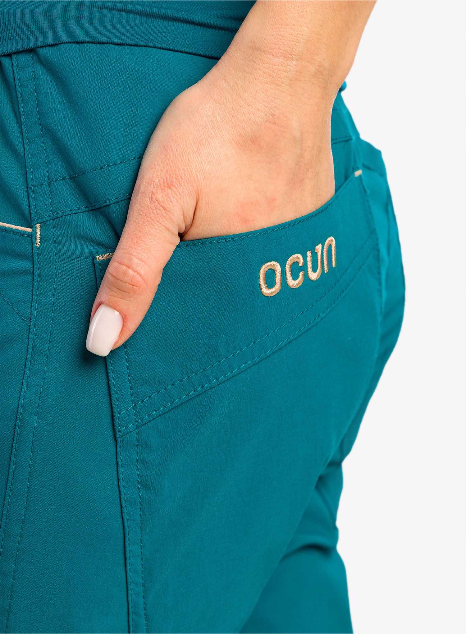 Ženske plezalne kratke hlače Ocun Noya Eco Shorts - turquoise deep lagoon