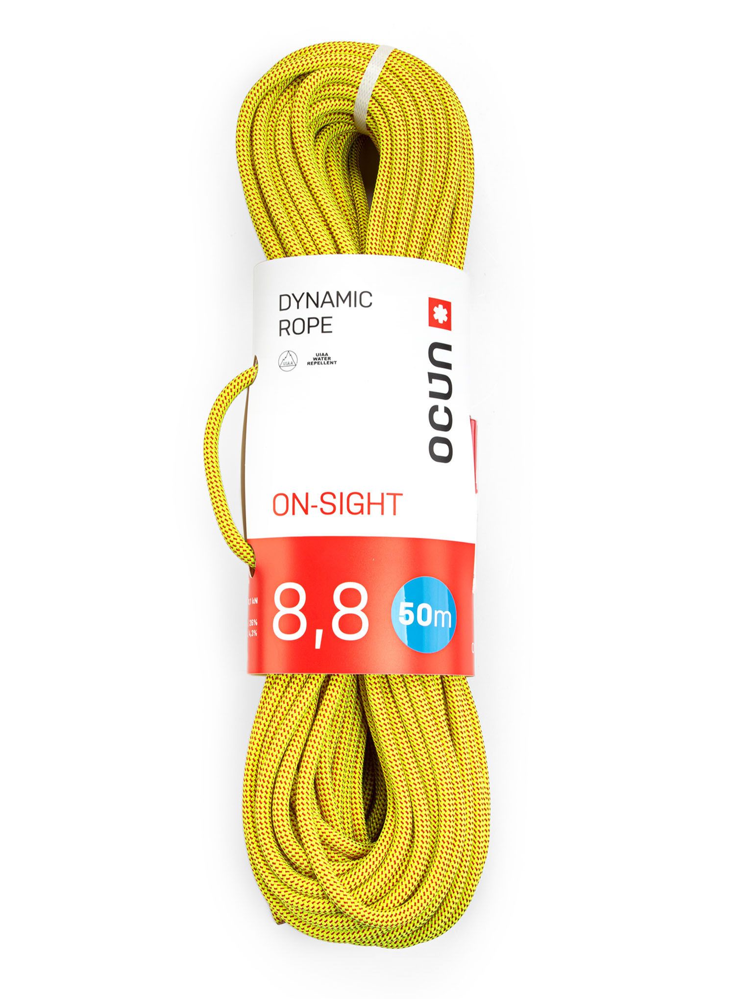 Plezalna vrv Ocun ON-SIGHT 8,8 mm 50m - orange/yellow