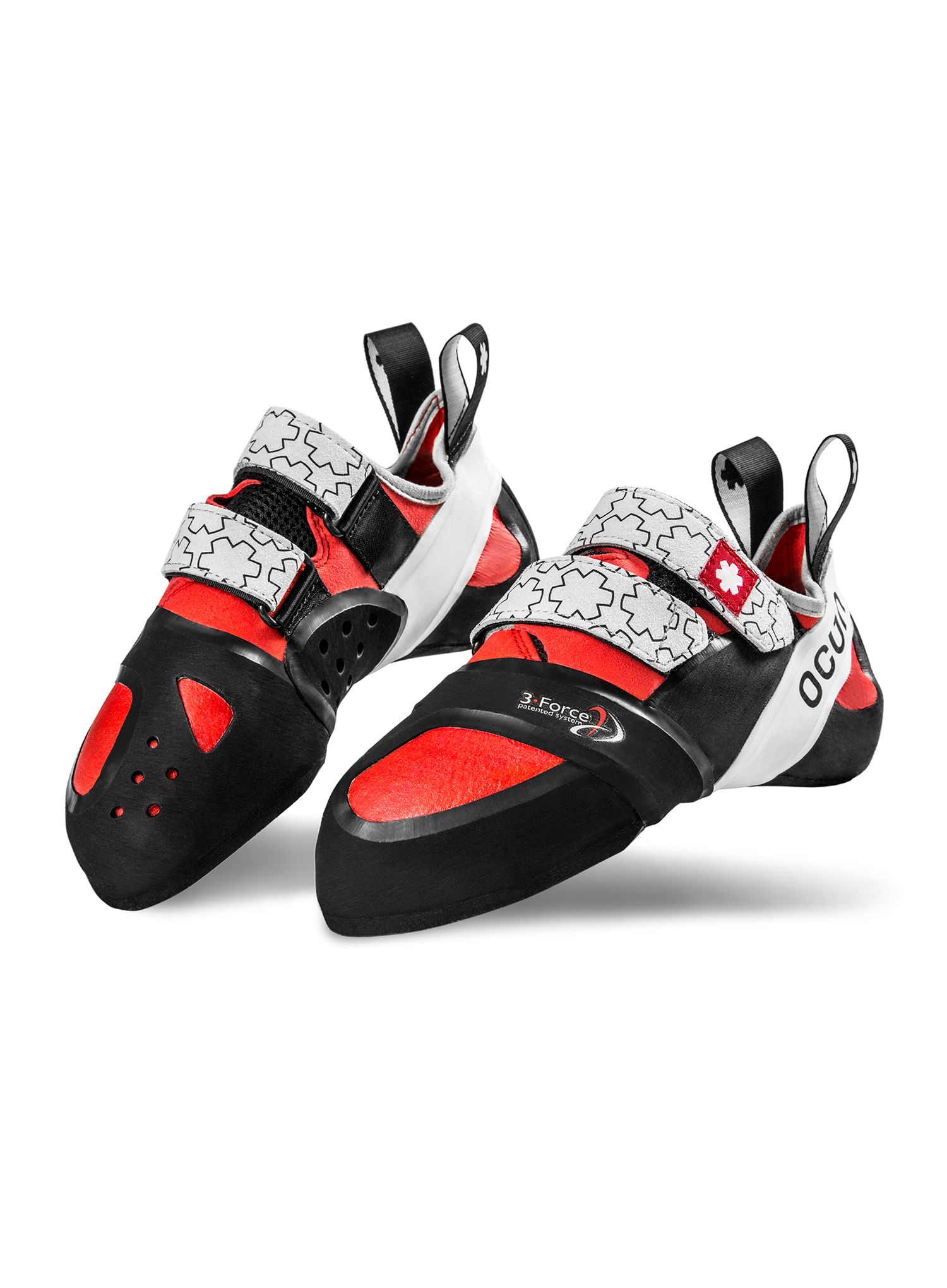Ženski plezalni čevlji Ocun Ozone Lady - light red/white