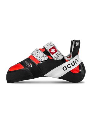 Ženski plezalni čevlji Ocun Ozone Lady - light red/white