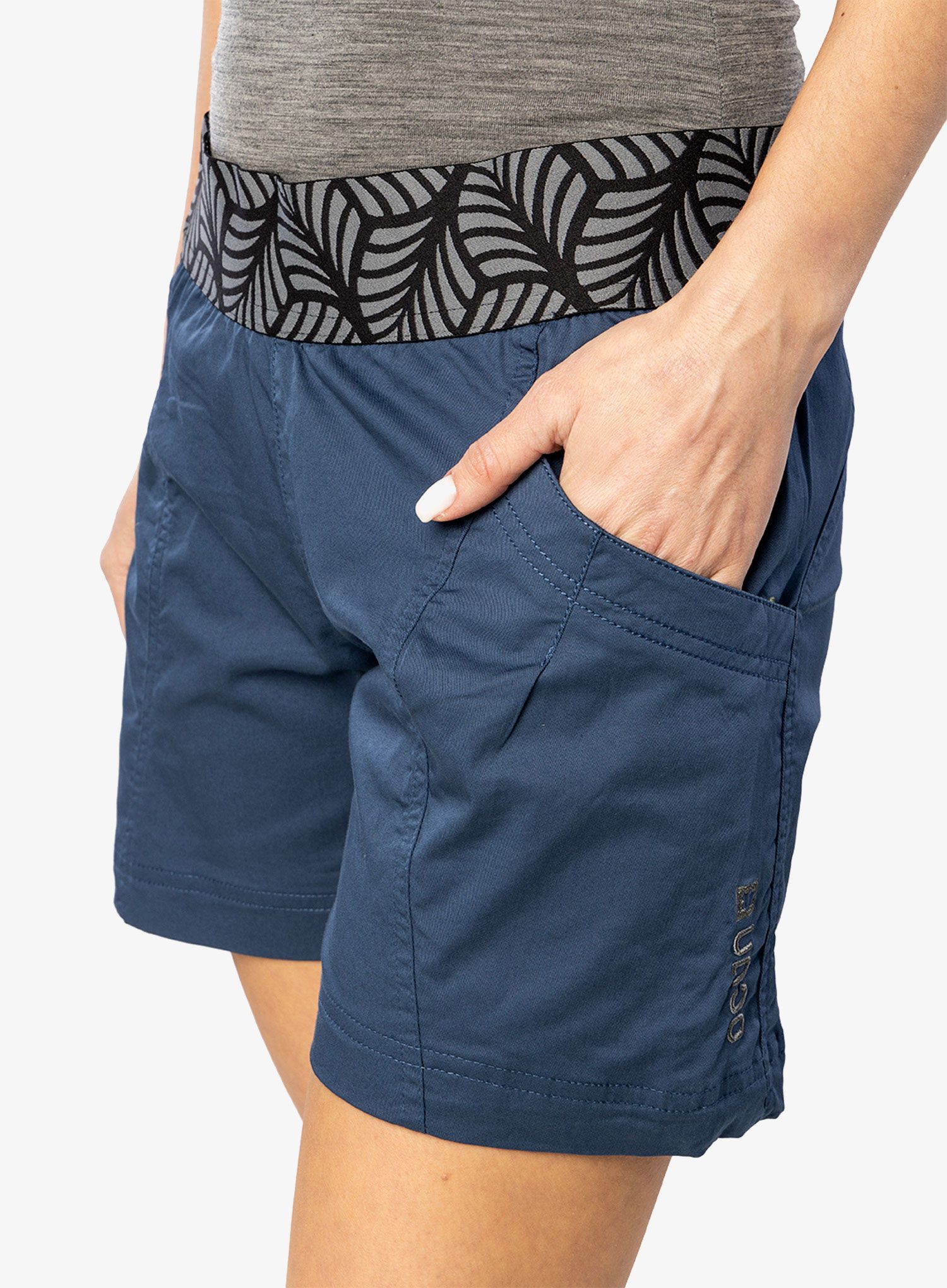 Ženske plezalne kratke hlače Ocun Pantera Organic Shorts - blue sargasso sea