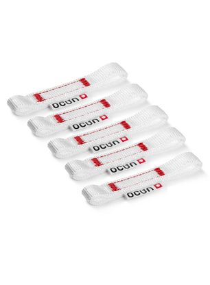 Rezervna zanka Ocun Quickdraw Ring Bio-Dyn 15 mm 10 cm - white/red