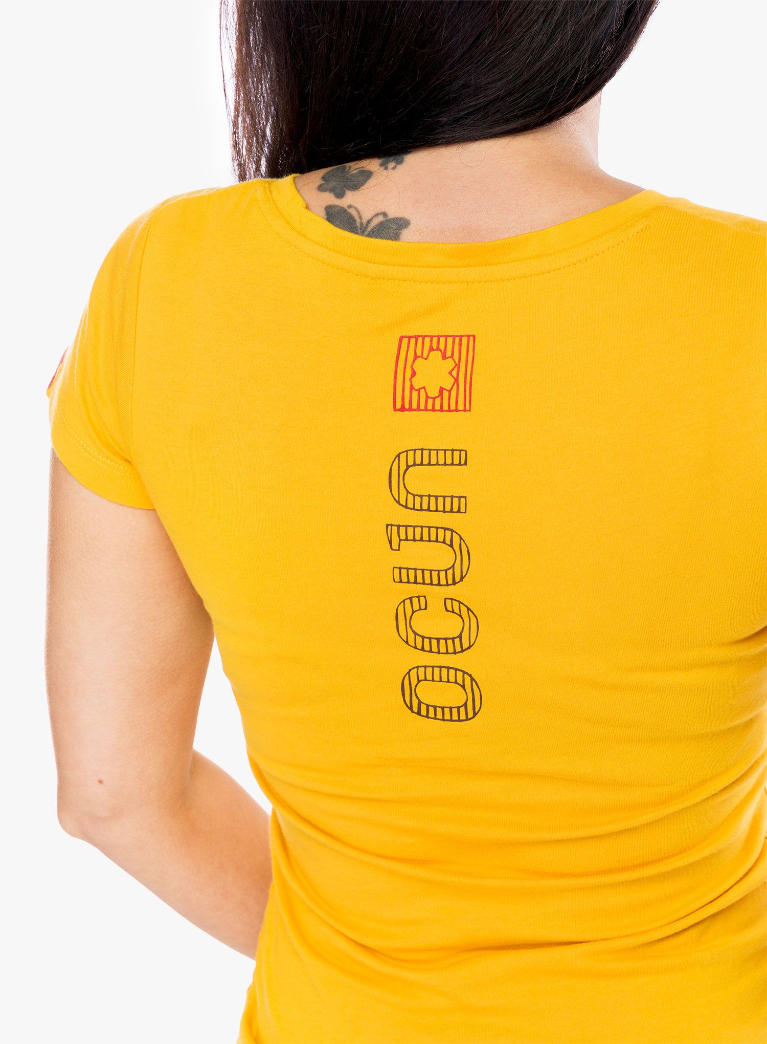 Ženska majica Ocun T Sling - golden yellow