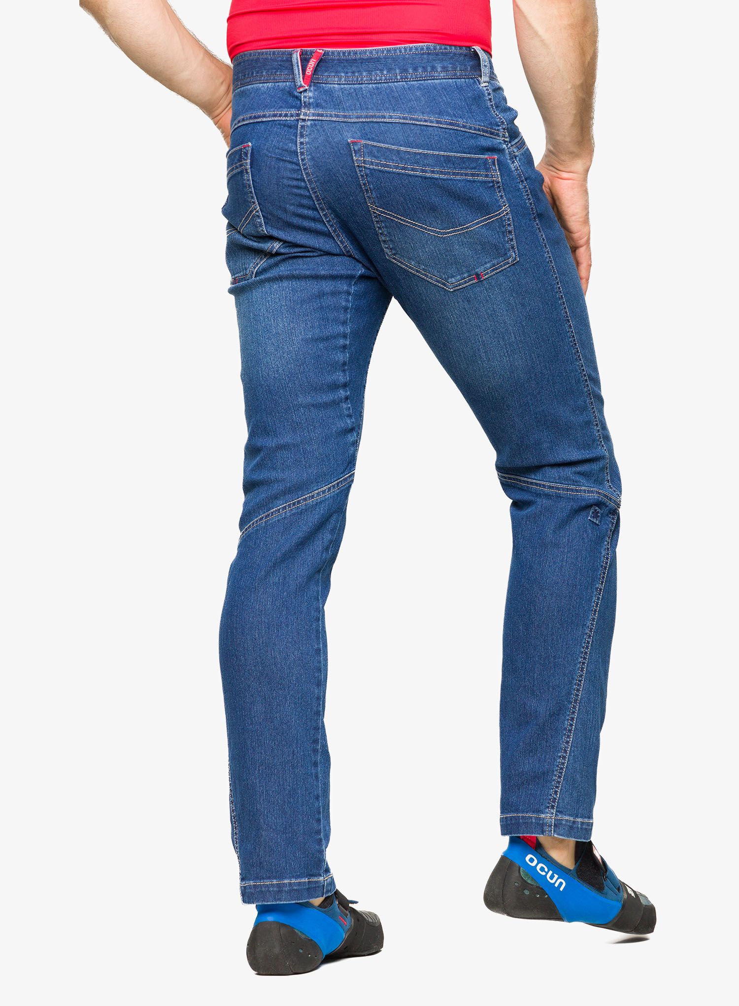Plezalne hlače Ocun Typhoon Jeans - dark blue