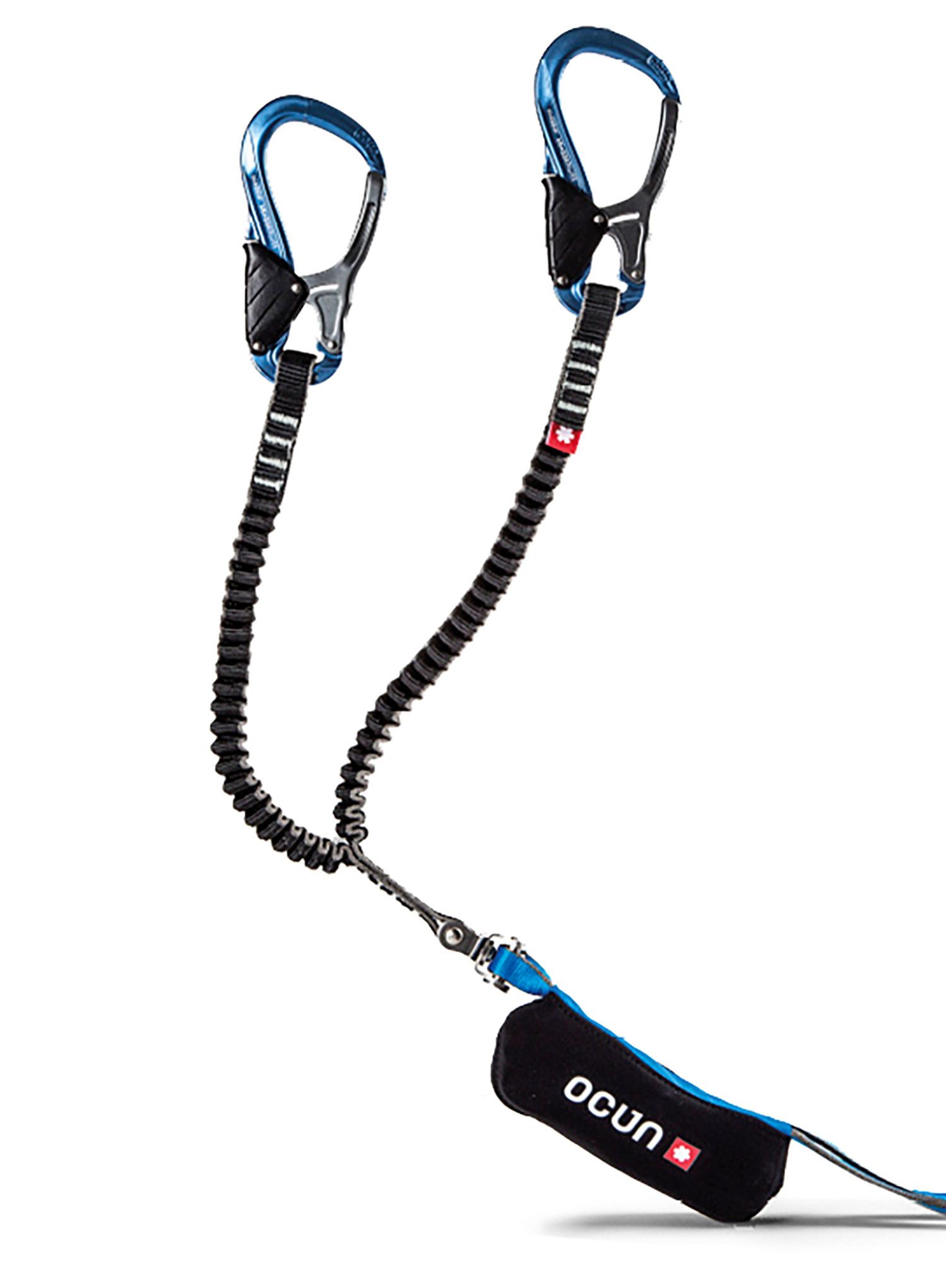Komplet za ferate Ocun Via Ferrata Twist Tech Captur Pro Swivel Set - grey/blue