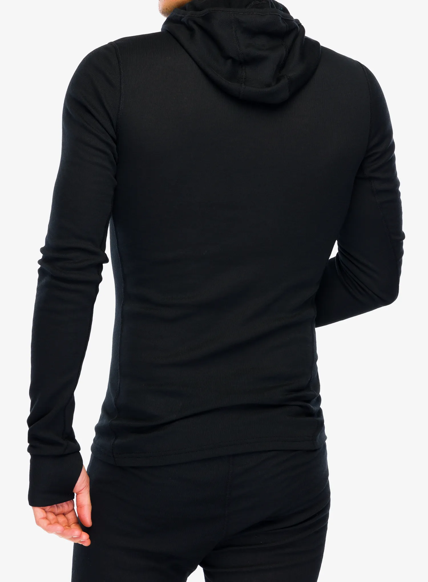 Termo flis jopa Odlo Active Warm BL Top Facemask LS - black