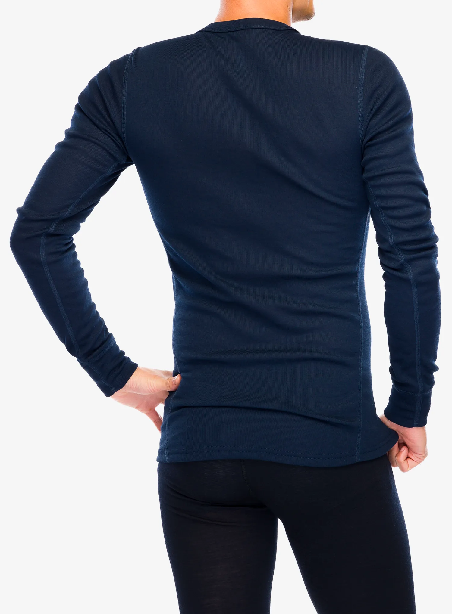 Termo flis jopa Odlo Active Warm Eco BL Top Crew Neck LS - dark sapphire