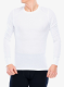 Termo flis jopa Odlo Active Warm Eco BL Top Crew Neck LS - white
