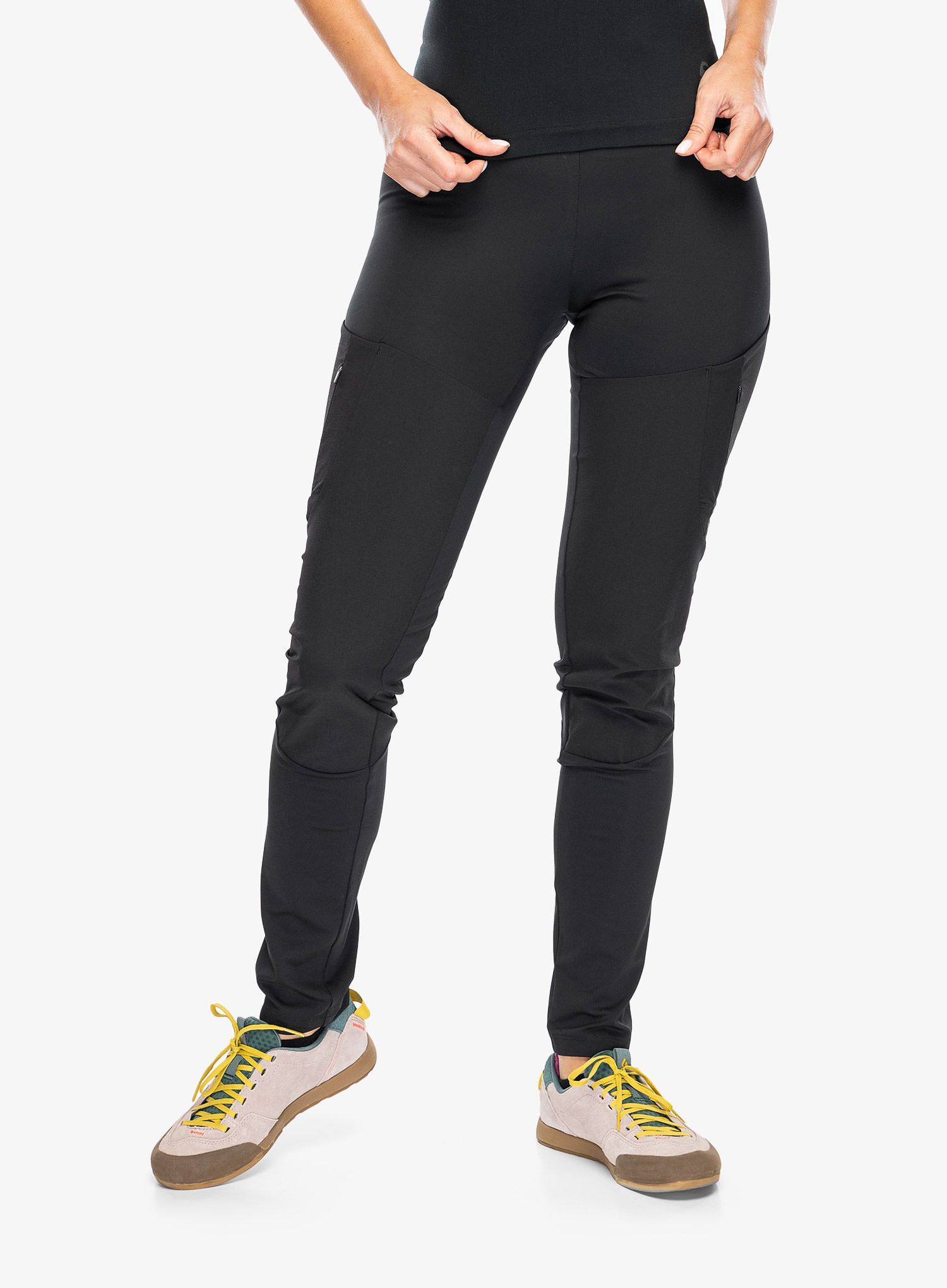Ženske pajkice Odlo Ascent Tights  - black