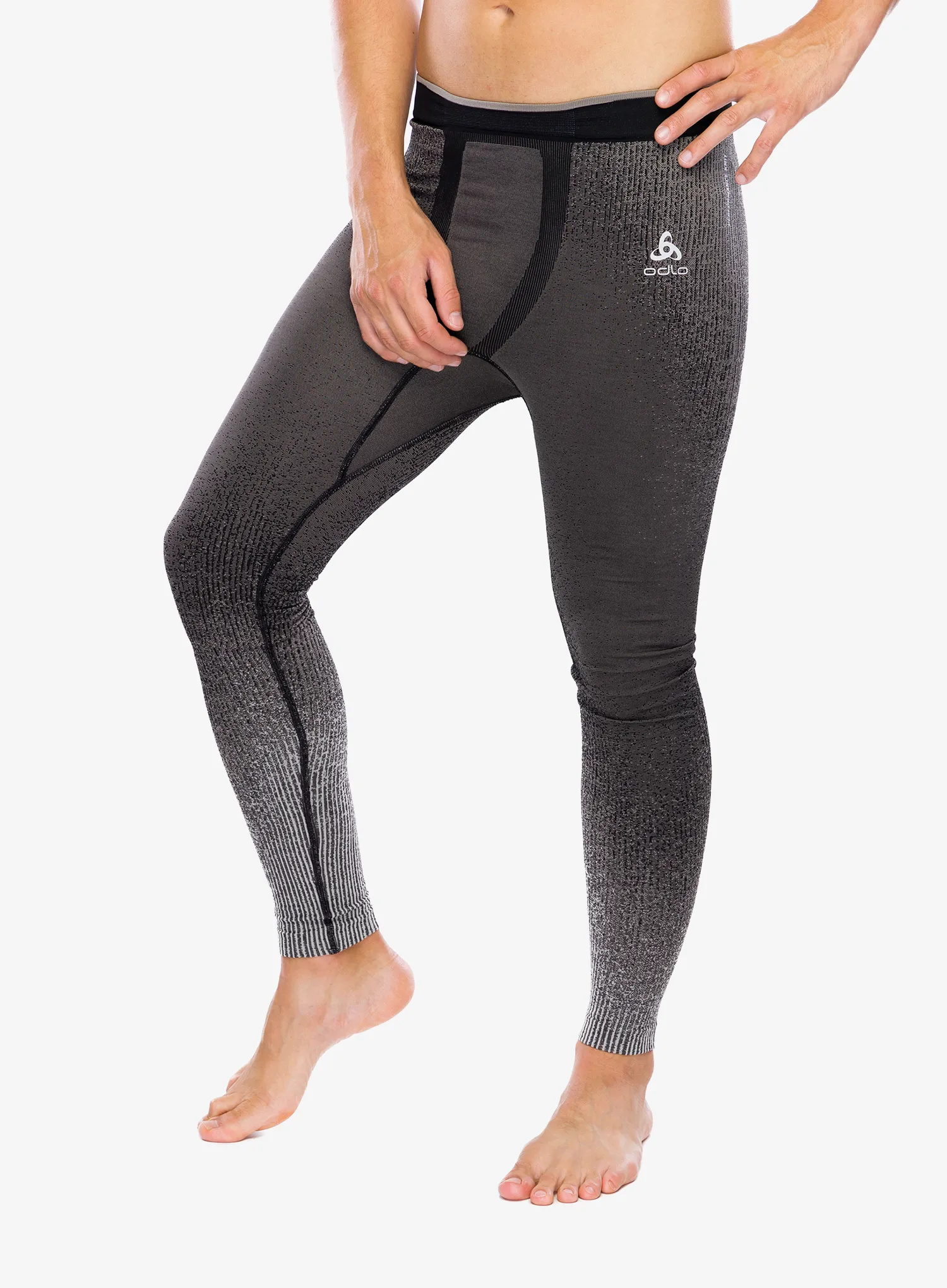Termo pajkice Odlo Blackcomb Eco BL Bottom Long - black