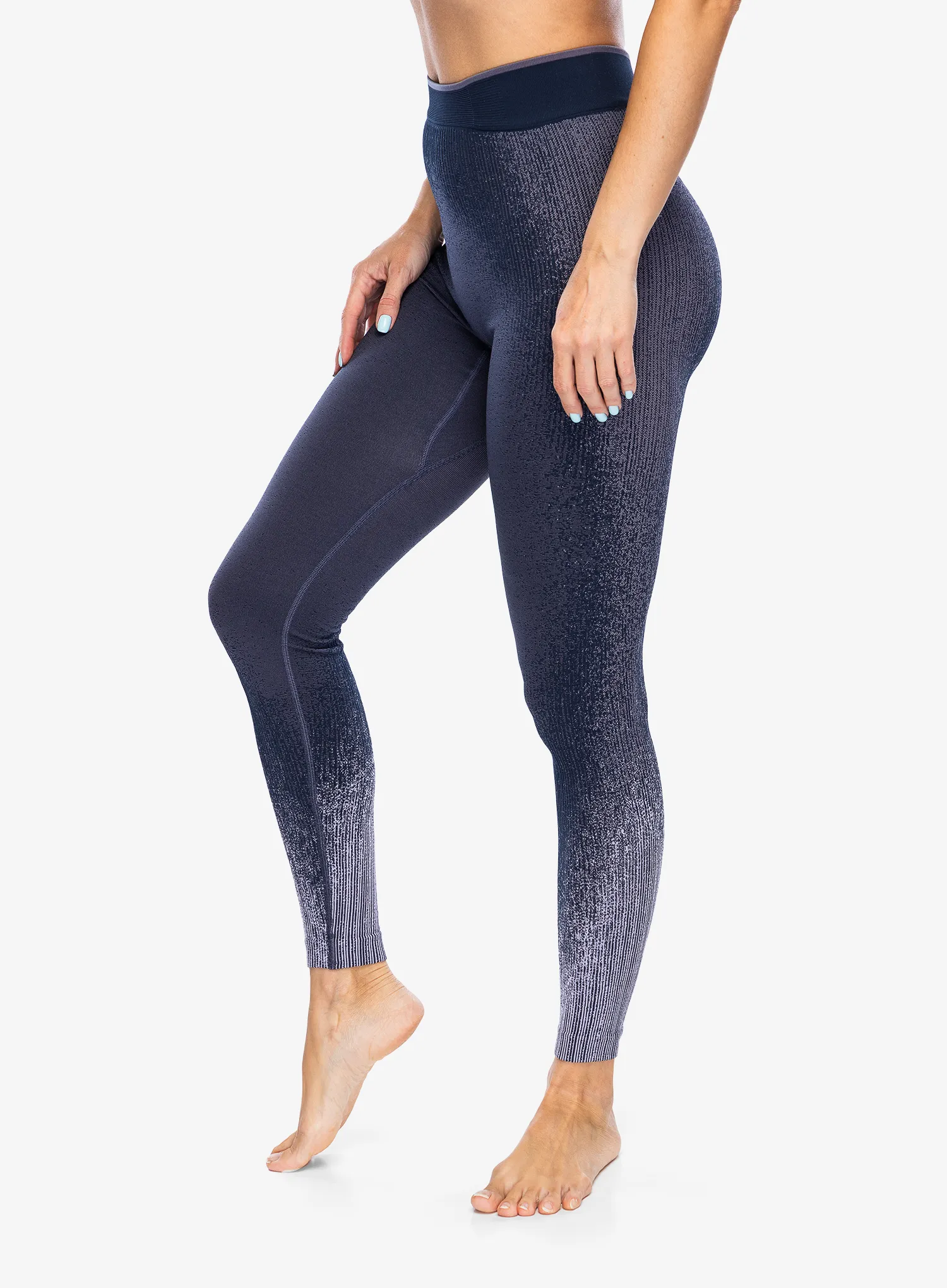 Ženske termo pajkice Odlo Blackcomb Eco BL Bottom Long - gray ridge