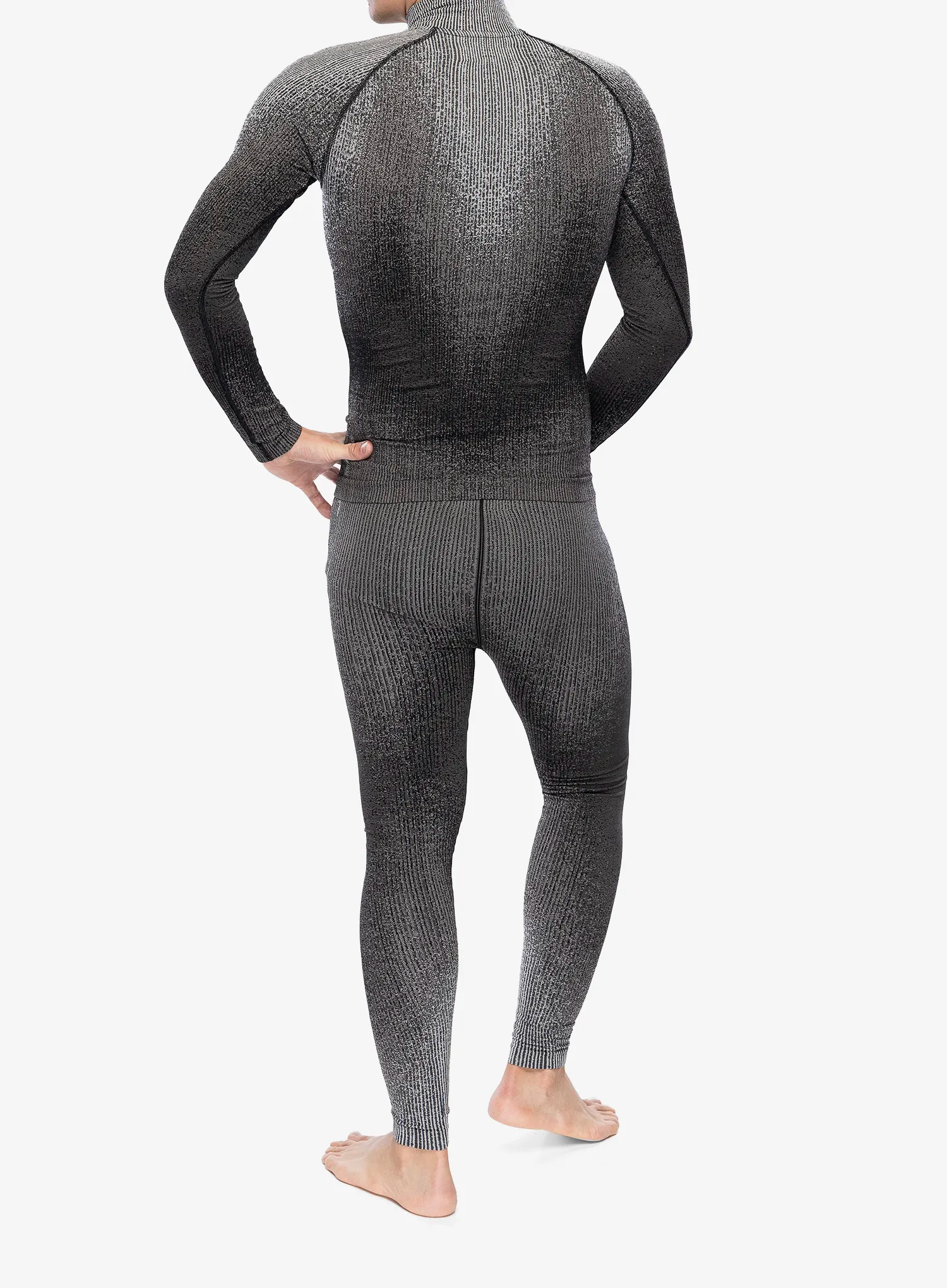 Termo flis jopa Odlo Blackcomb Eco BL Top Turtle Neck LS Half Zip - black