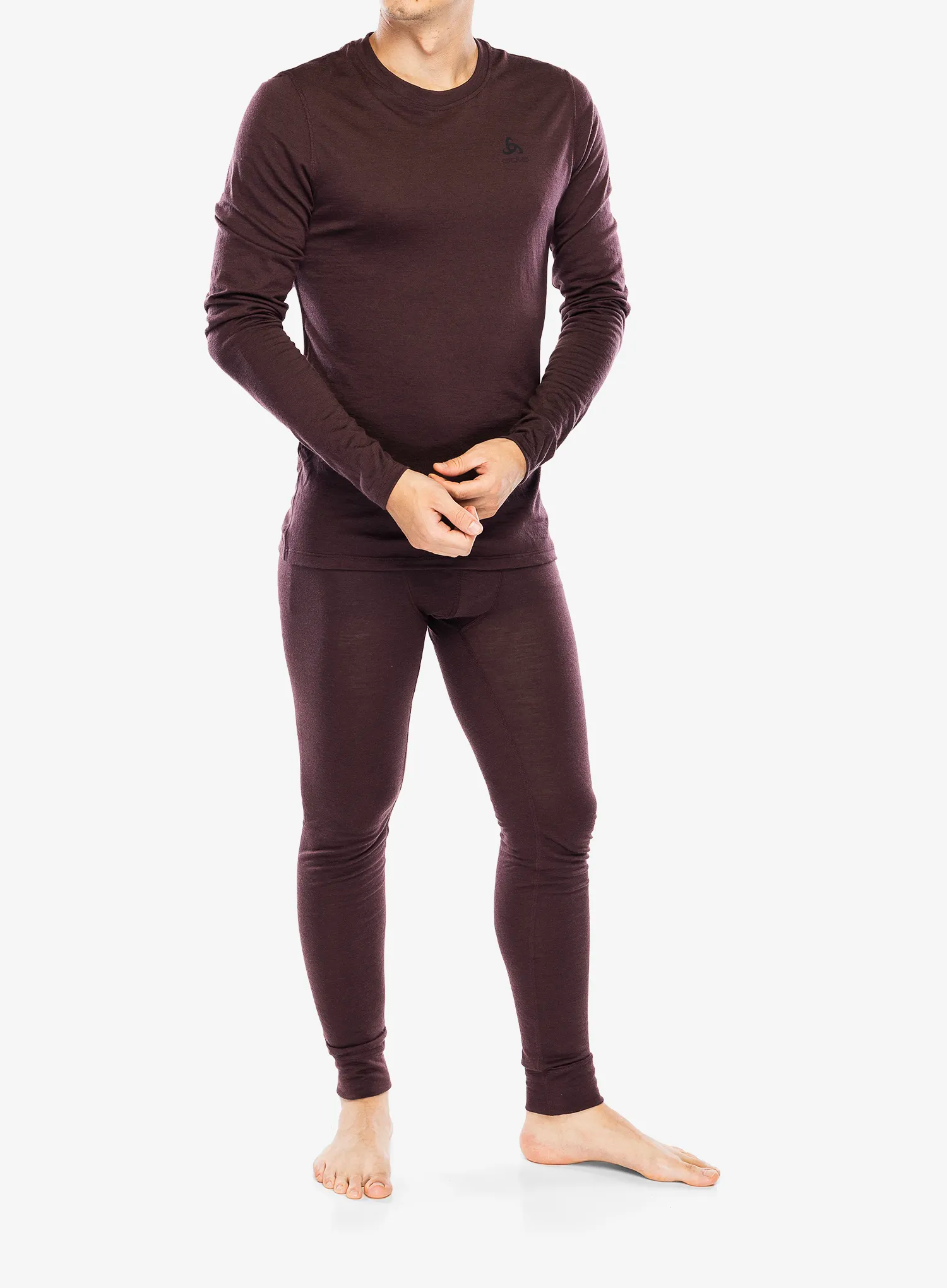 Termo pajkice Odlo Merino 160 BL Bottom Long - fudge