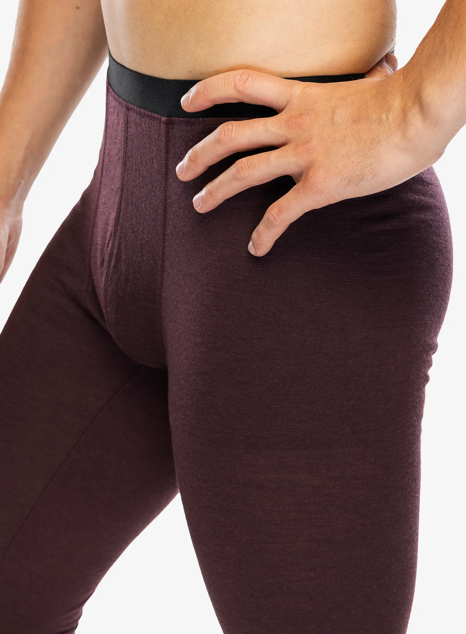 Termo pajkice Odlo Merino 160 BL Bottom Long - fudge