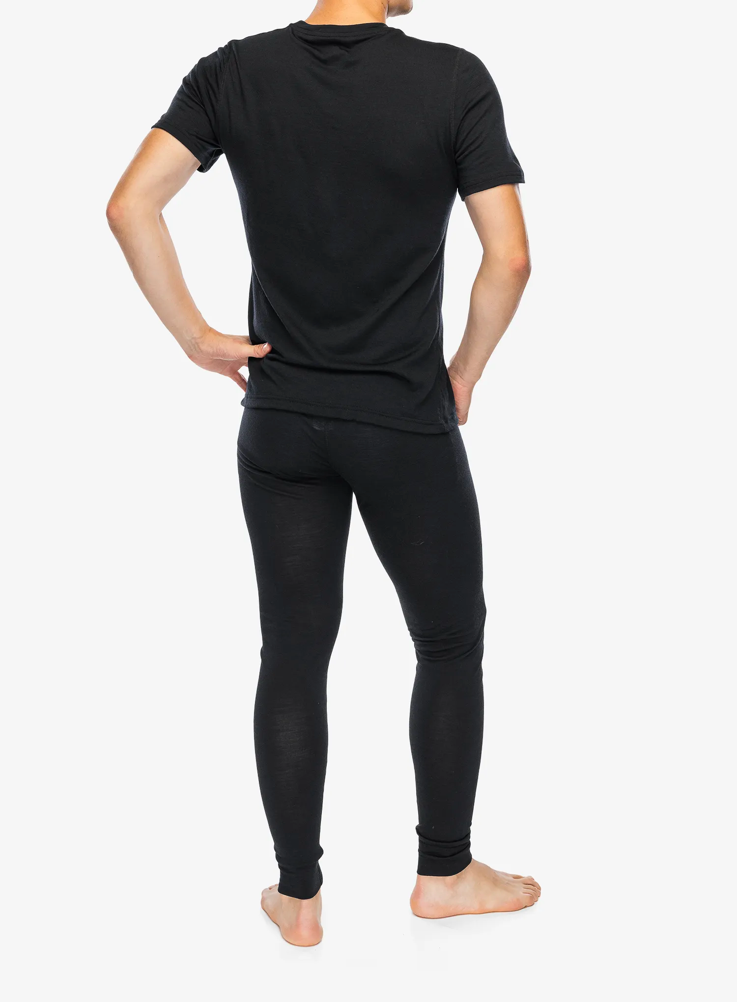 Termo majica Odlo Merino 160 BL Top Crew Neck SS - black