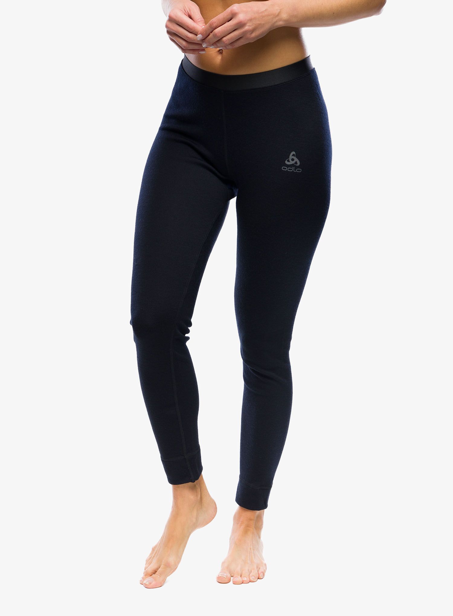 Ženske termo pajkice Odlo Merino 260 BL Bottom Long - black