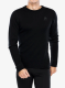 Termo flis jopa Odlo Merino 260 BL Top Crew Neck LS - black