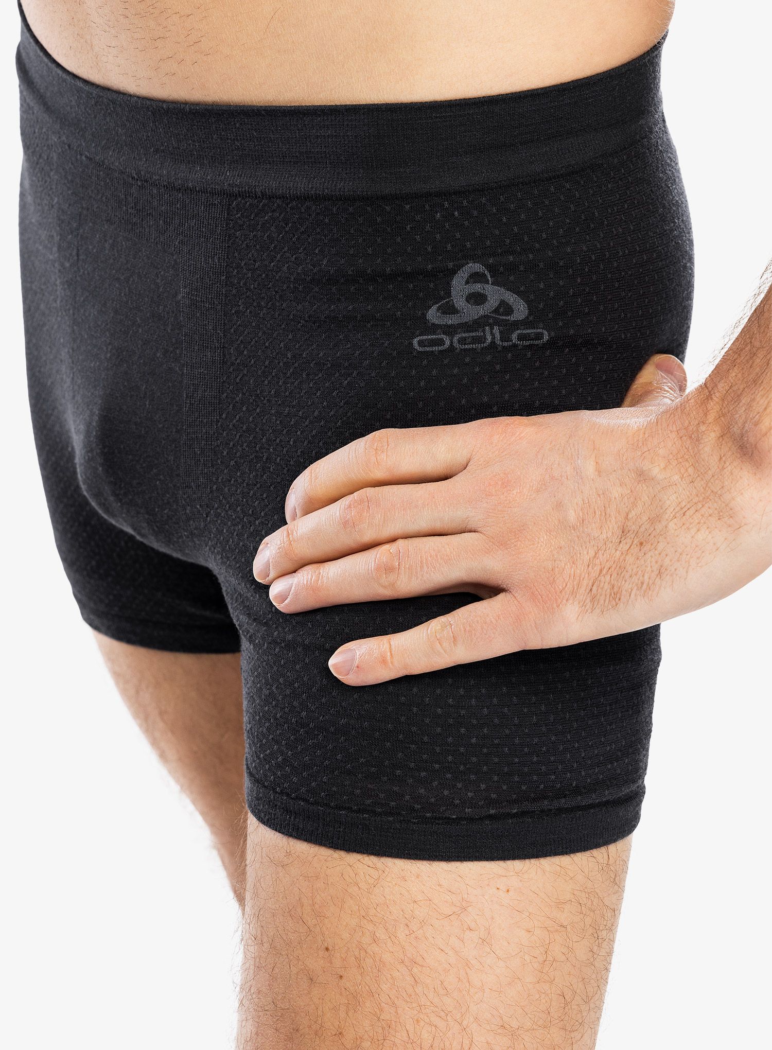 Boksarice Odlo Merino PW 140 Seamless Boxer - black
