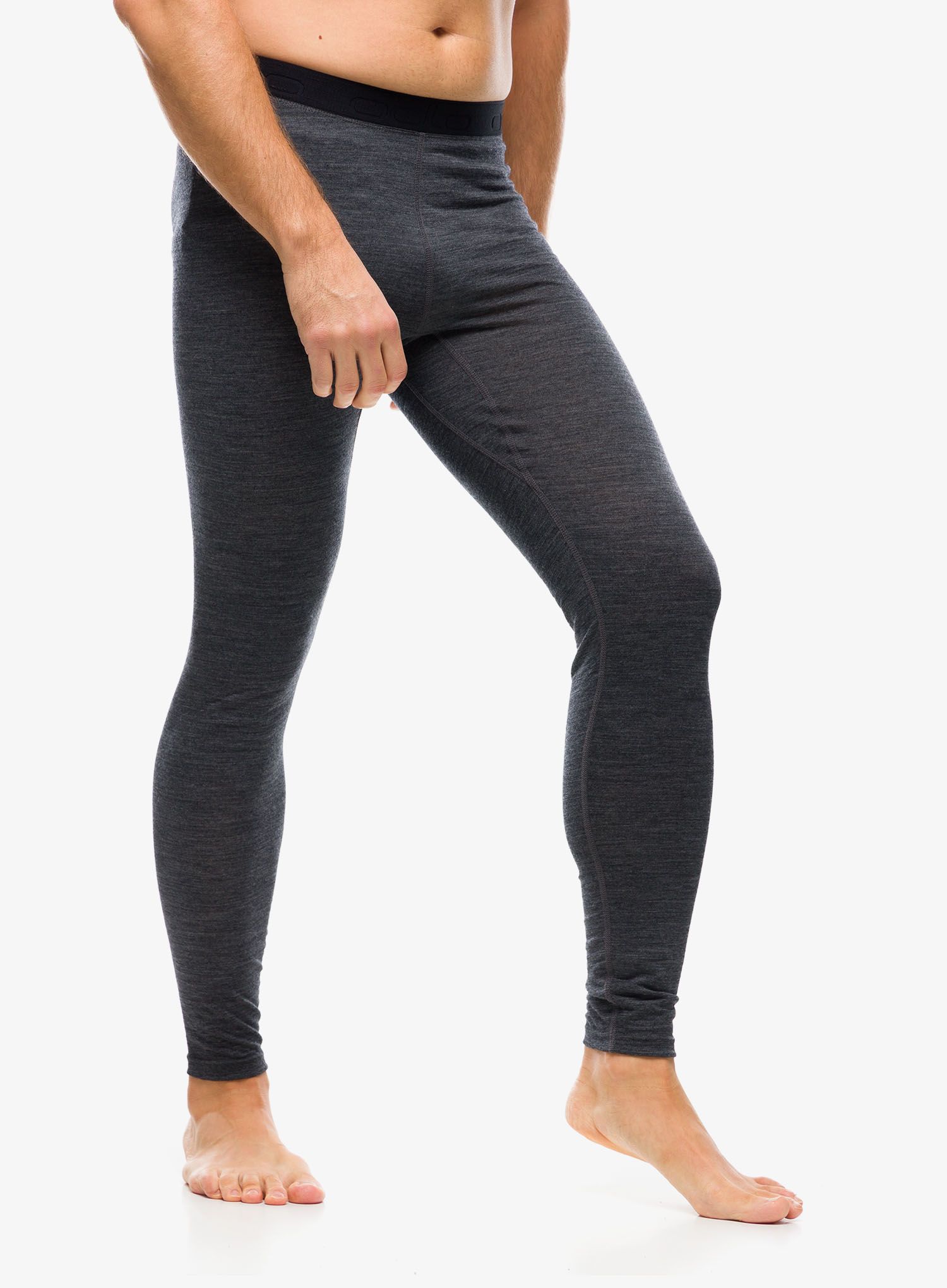 Termo pajkice Odlo Natural Performance PW 150 BL Bottom Long - dark grey melange