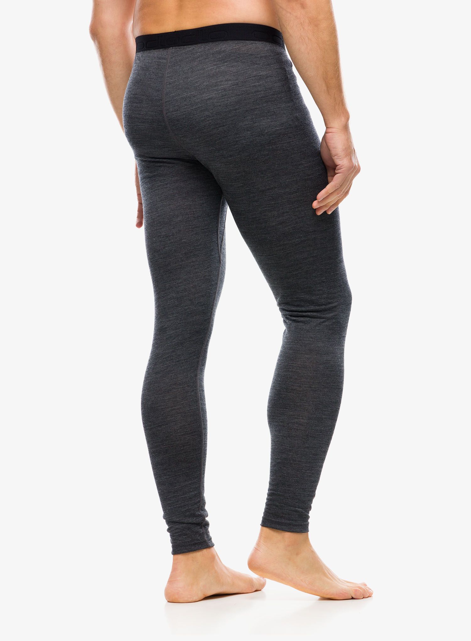 Termo pajkice Odlo Natural Performance PW 150 BL Bottom Long - dark grey melange
