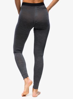Ženske termo pajkice Odlo Natural Performance PW 150 BL Bottom Long - dark grey melange