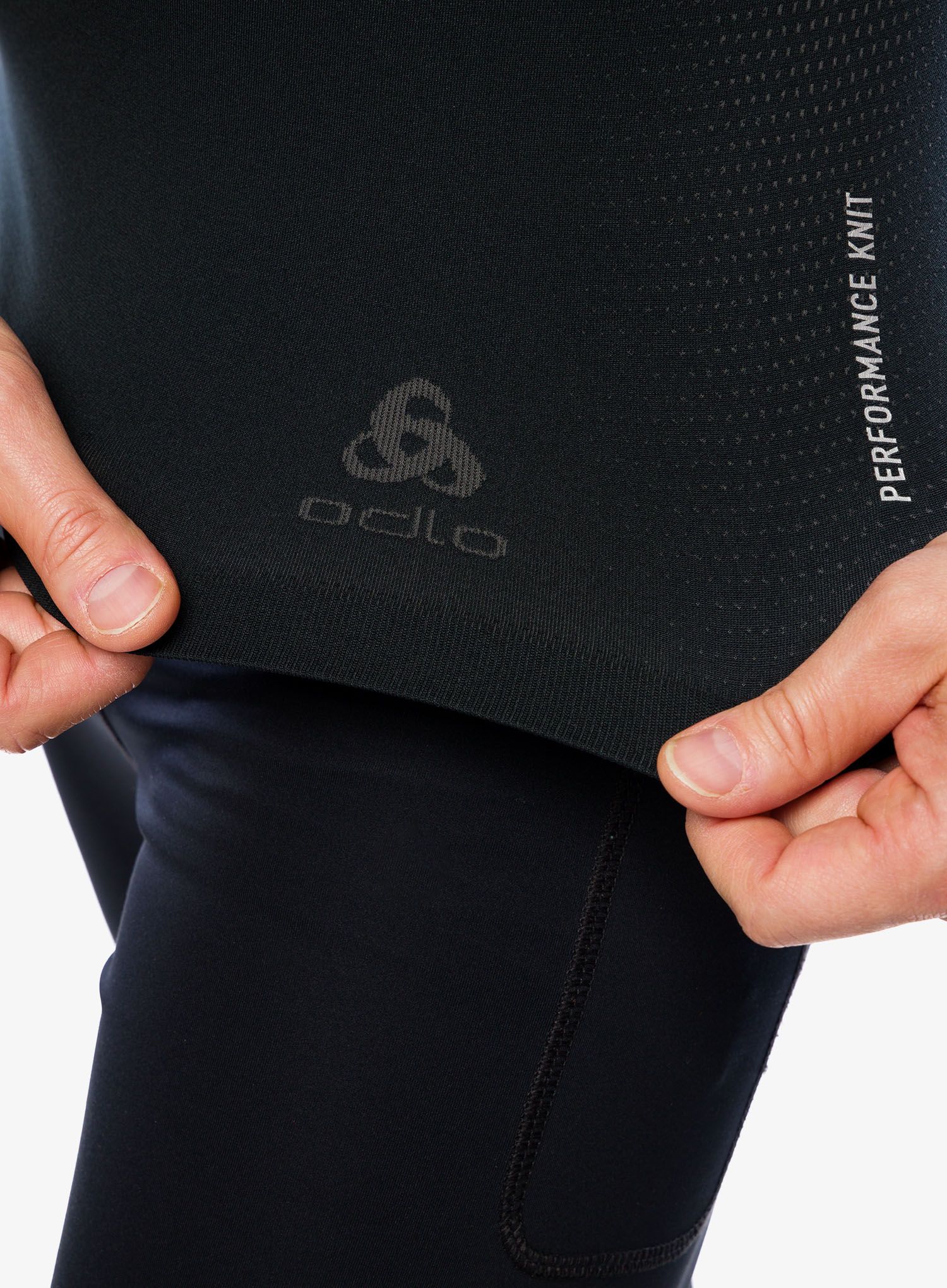 Termo majica Odlo Performance Light Eco BL Top Crew Neck SS - black