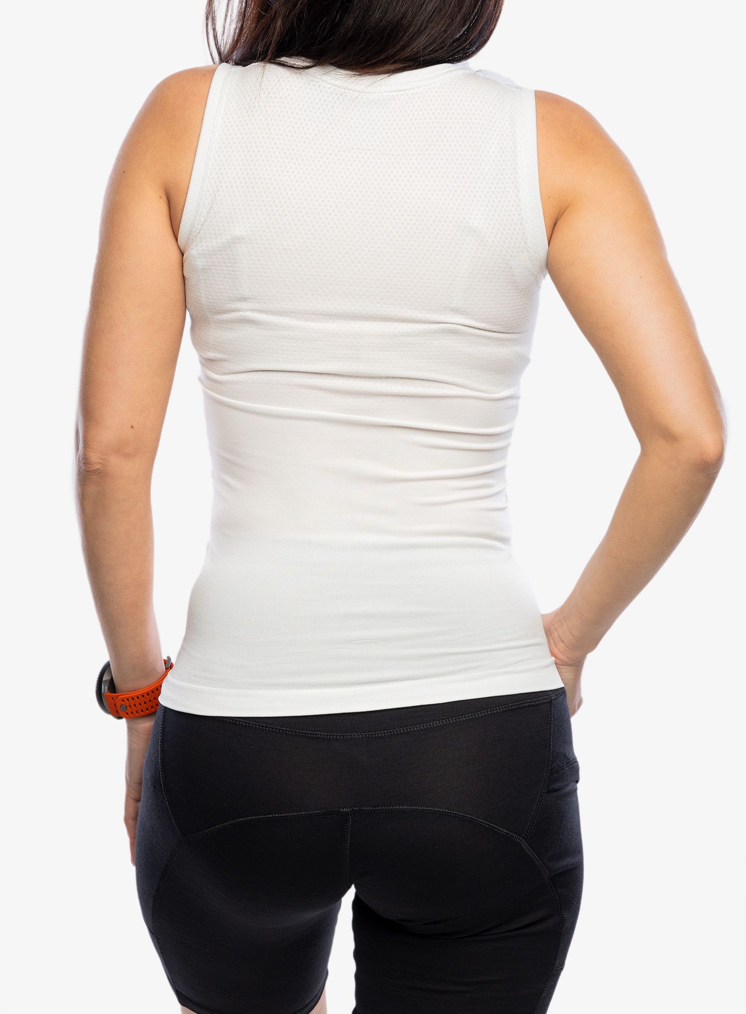 Ženska termo majica Odlo Performance Light Eco BL Top Crew Neck Singlet - white