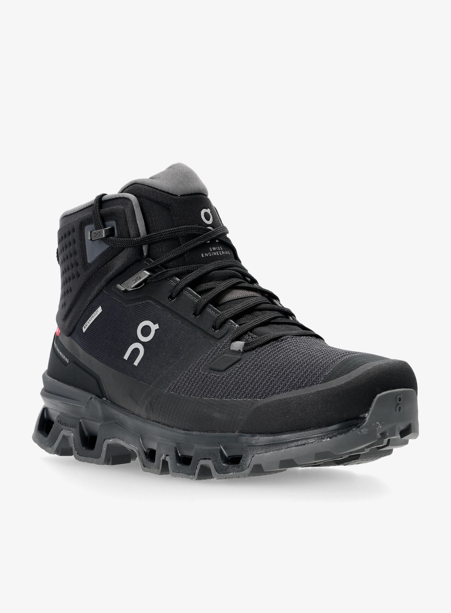 Pohodniški čevlji On Cloudrock 2 Waterproof - black/eclipse