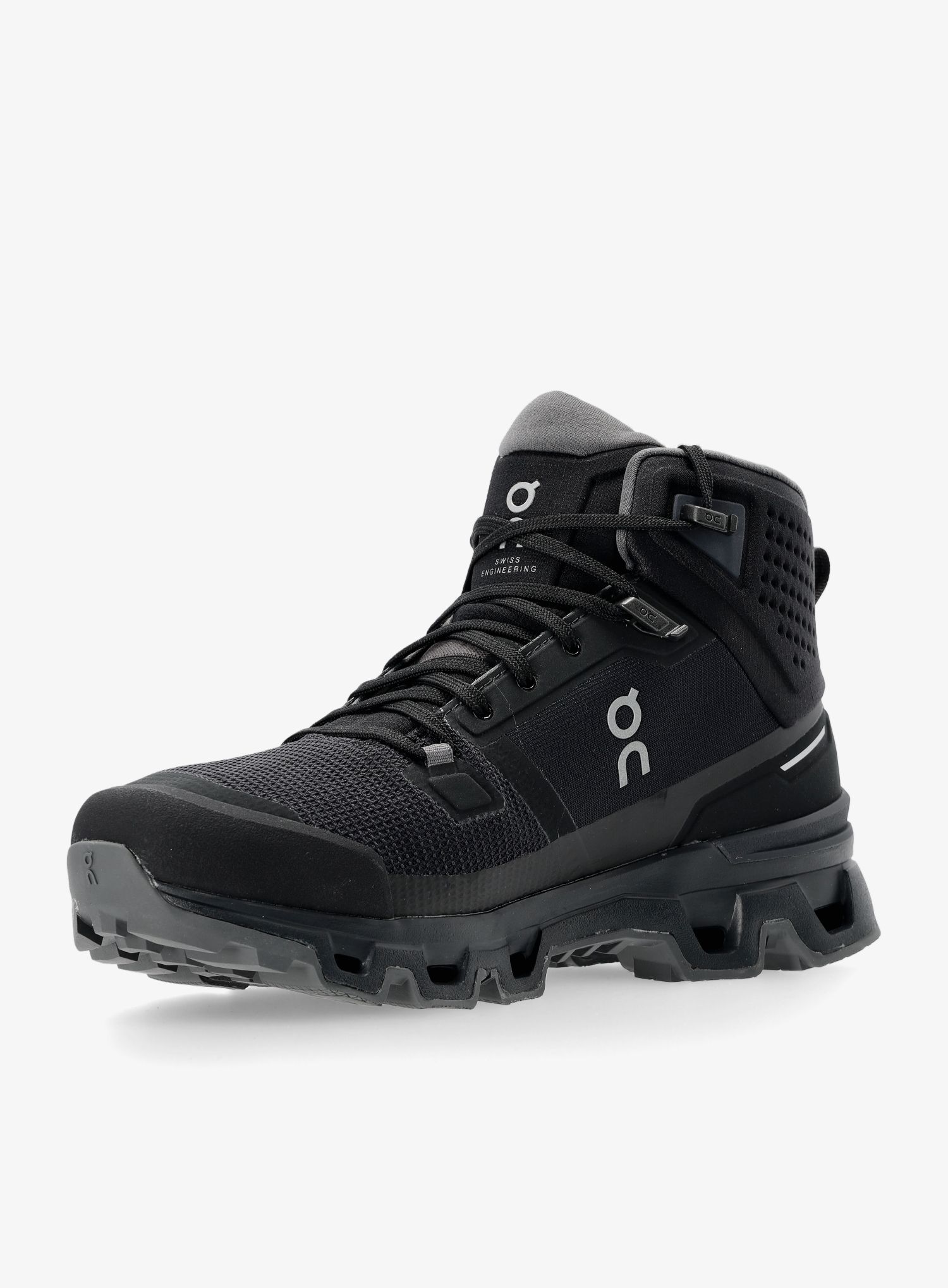 Pohodniški čevlji On Cloudrock 2 Waterproof - black/eclipse