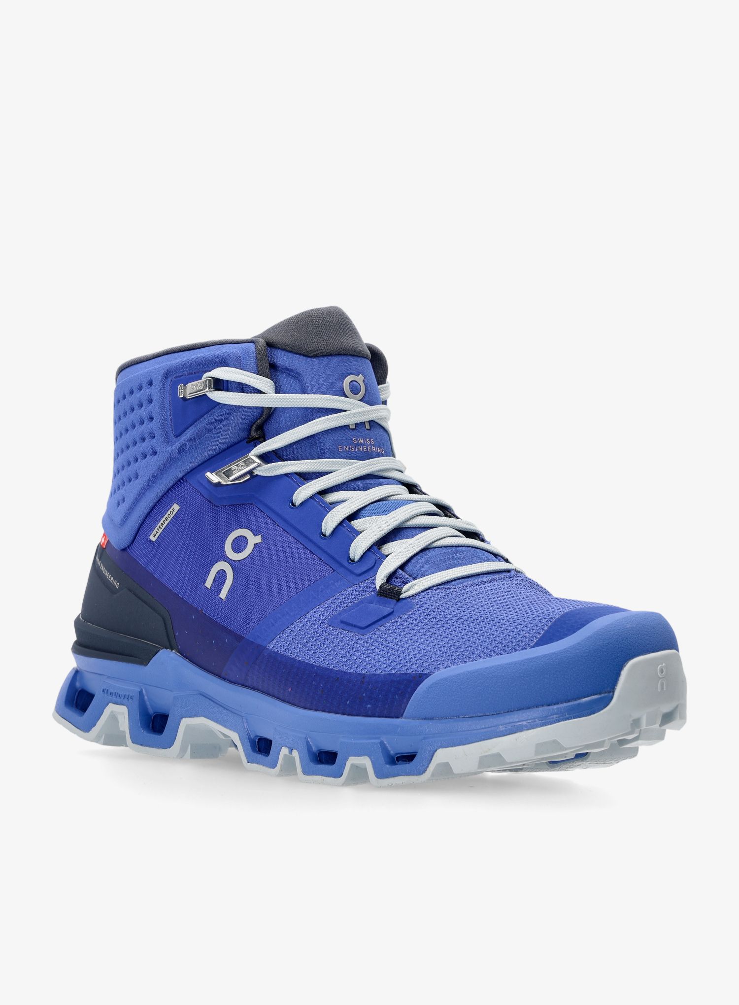 Moški pohodniški čevlji On Cloudrock 2 Waterproof - indigo/cobalt