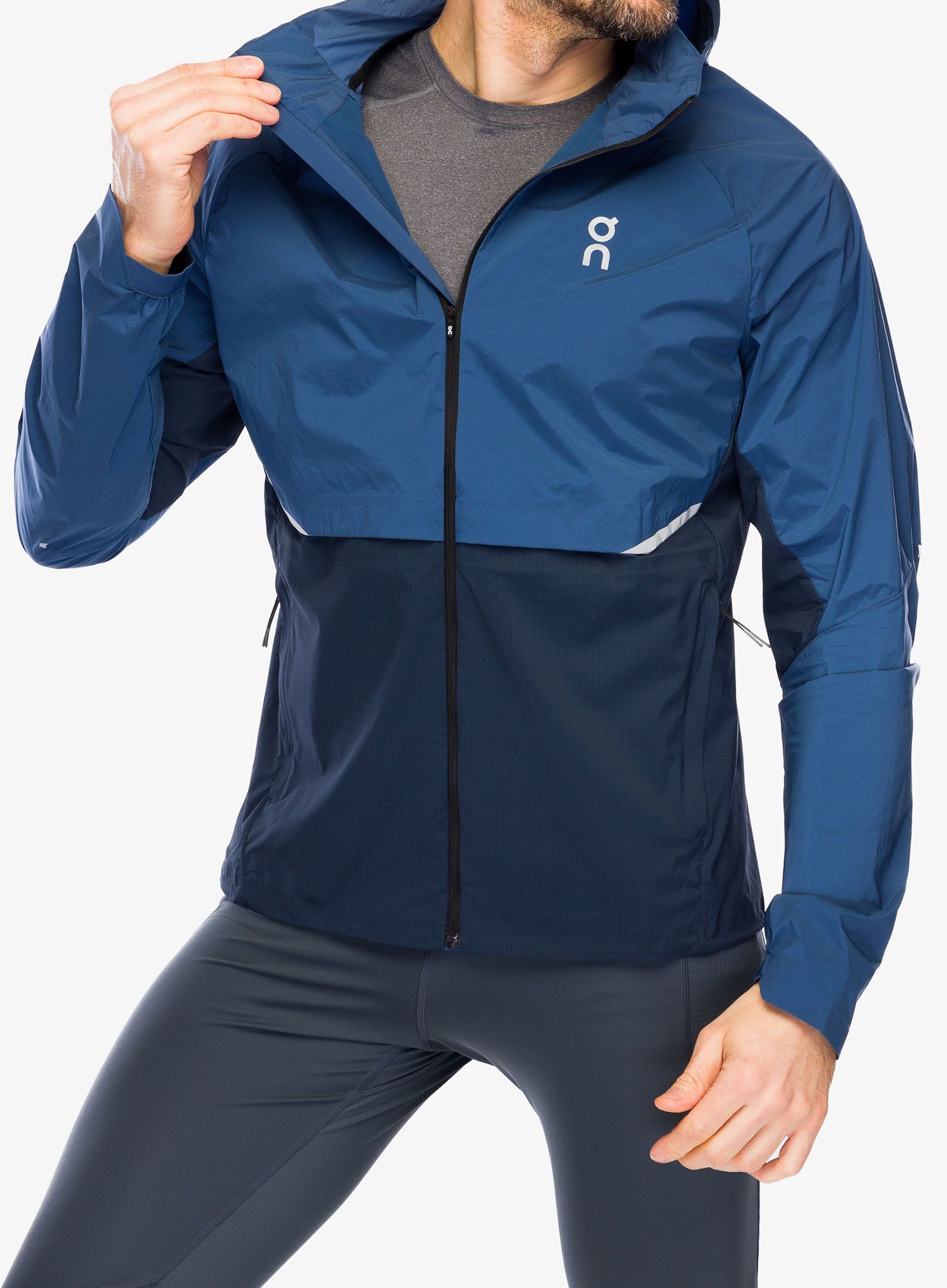Jakna za tek On Core Jacket - denim/navy
