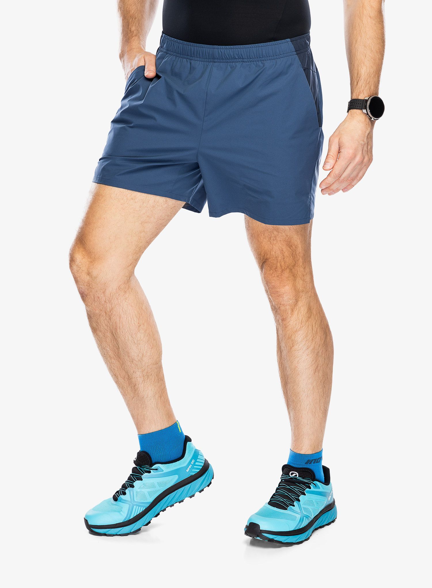 Tekaške kratke hlače On Essential Shorts - navy