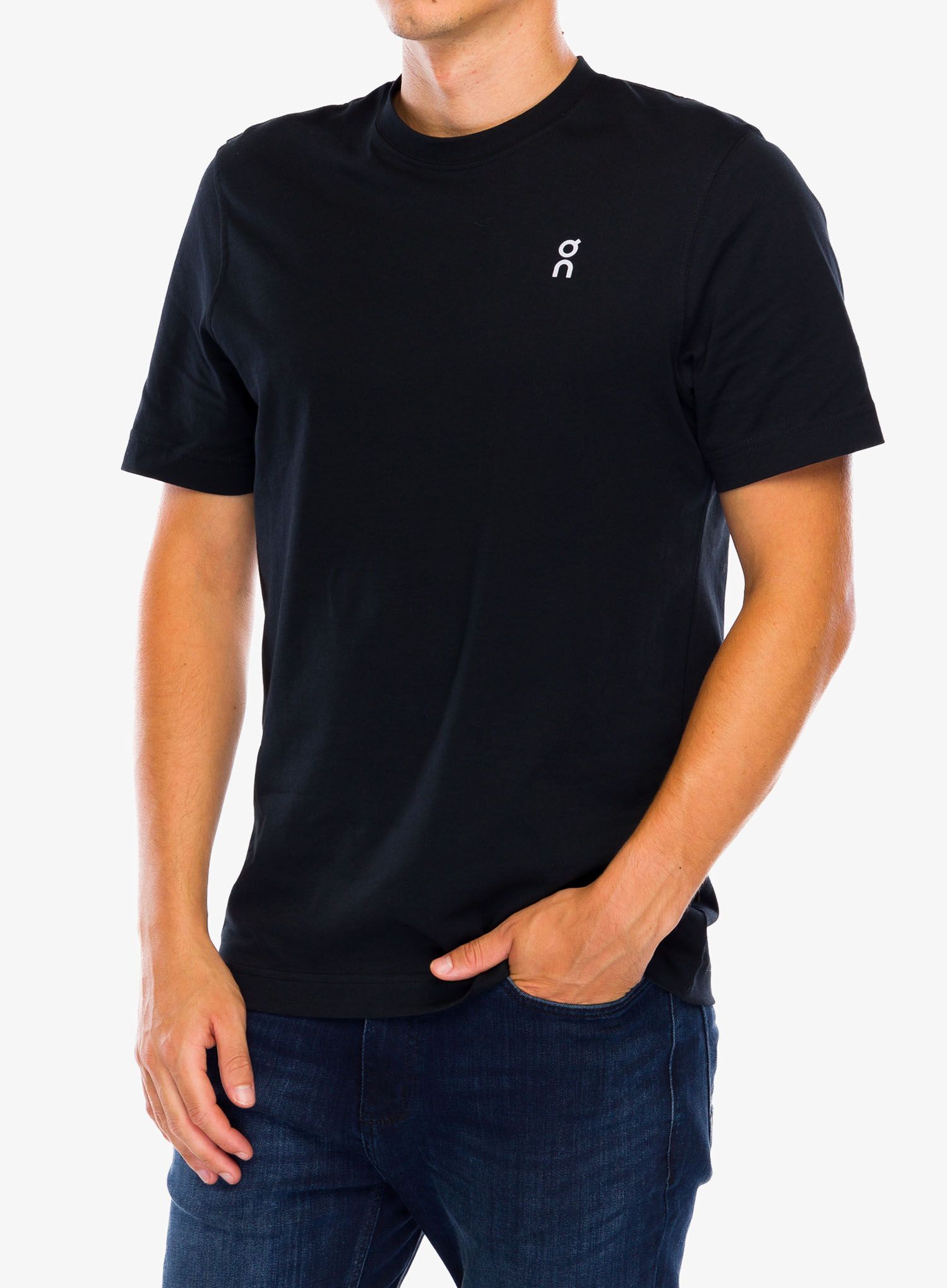 Bombažna majica On Graphic-T - black