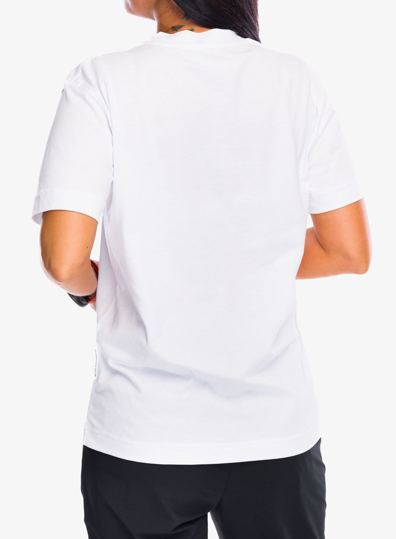 Ženska bombažna majica On Graphic-T - white