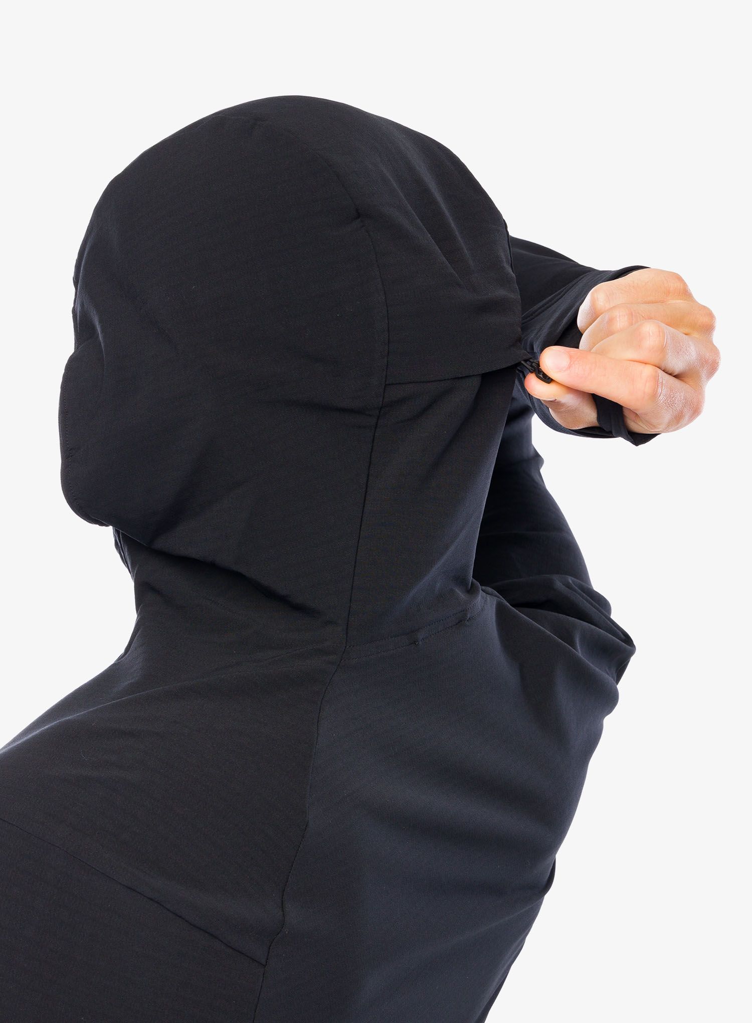 Tekaška jopica On Pace Hoodie - black