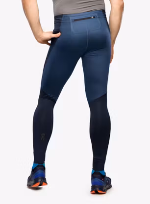 Tekaške pajkice On Performance Tights - navy/denim
