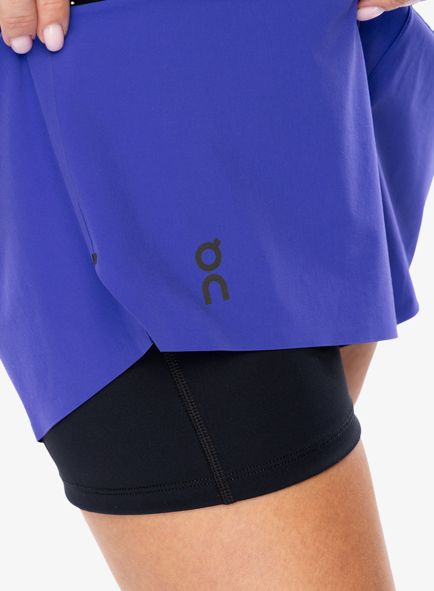 Ženske tekaške kratke hlače On Shorts - twilight/black