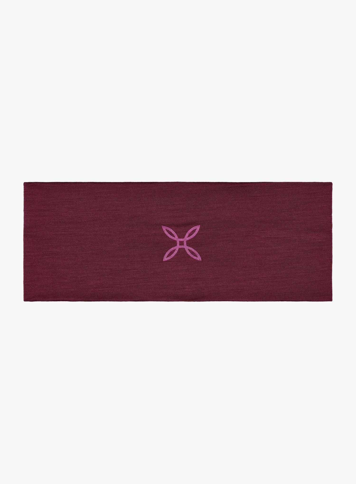 Naglavni trak Montura Merino Band - wine red/baton rouge