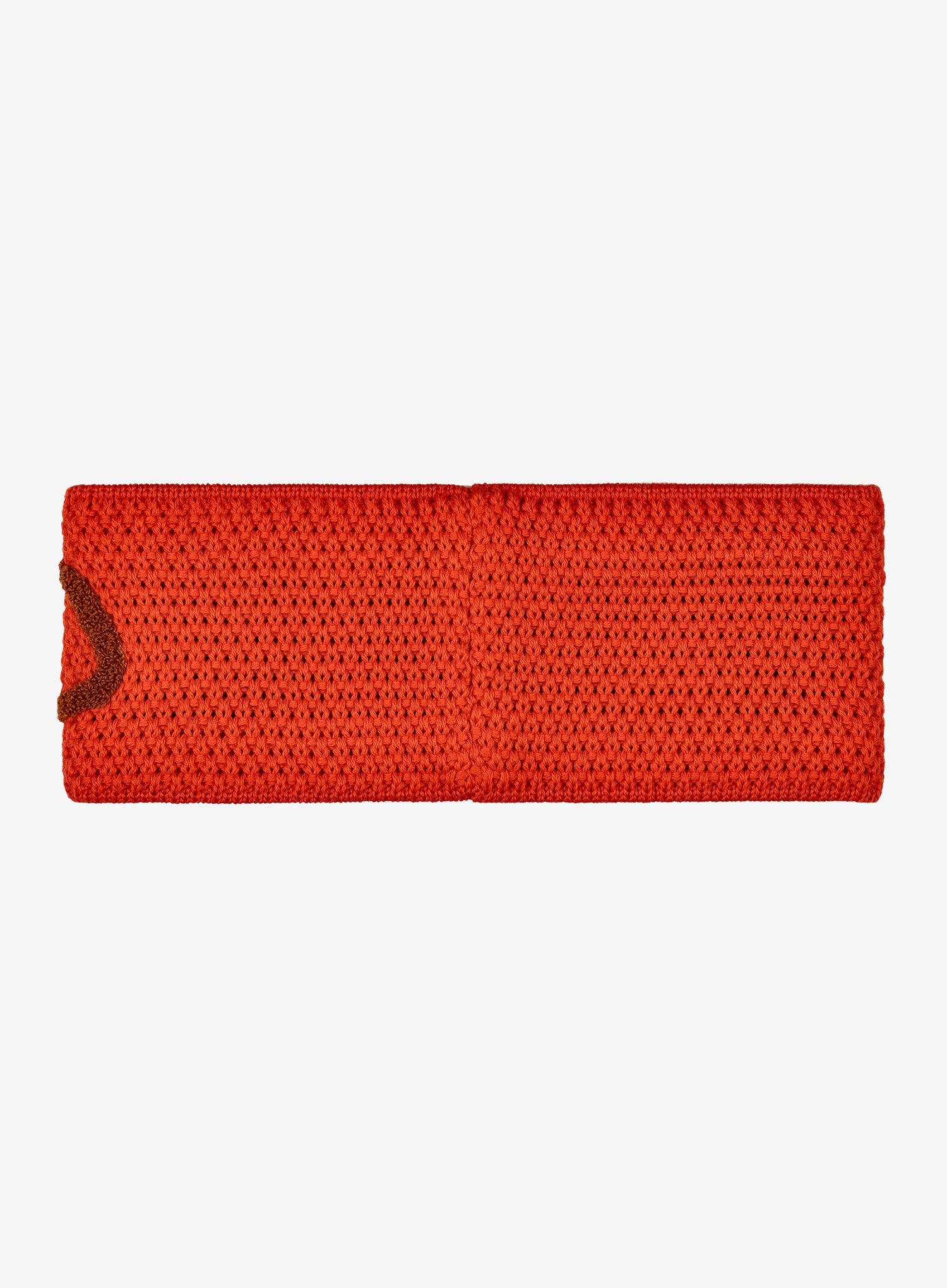 Naglavni trak Ortovox Rock'N'Wool Headband - hot orange