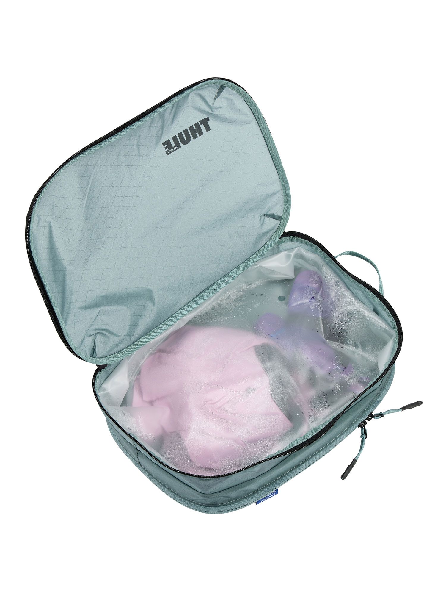 Potovalni organizator Thule Clean/Dirty Packing Cube - pond gray