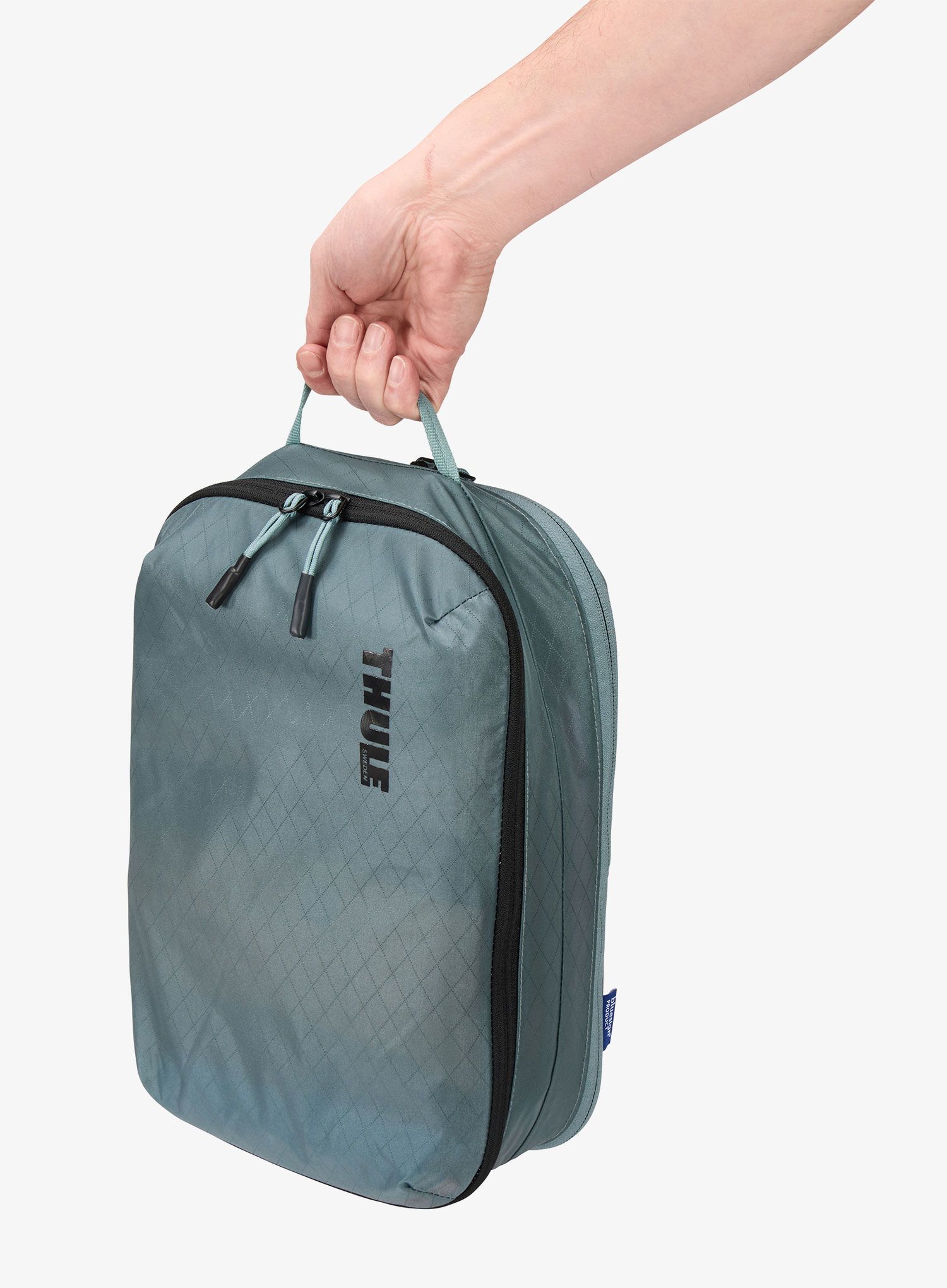 Potovalni organizator Thule Clean/Dirty Packing Cube - pond gray
