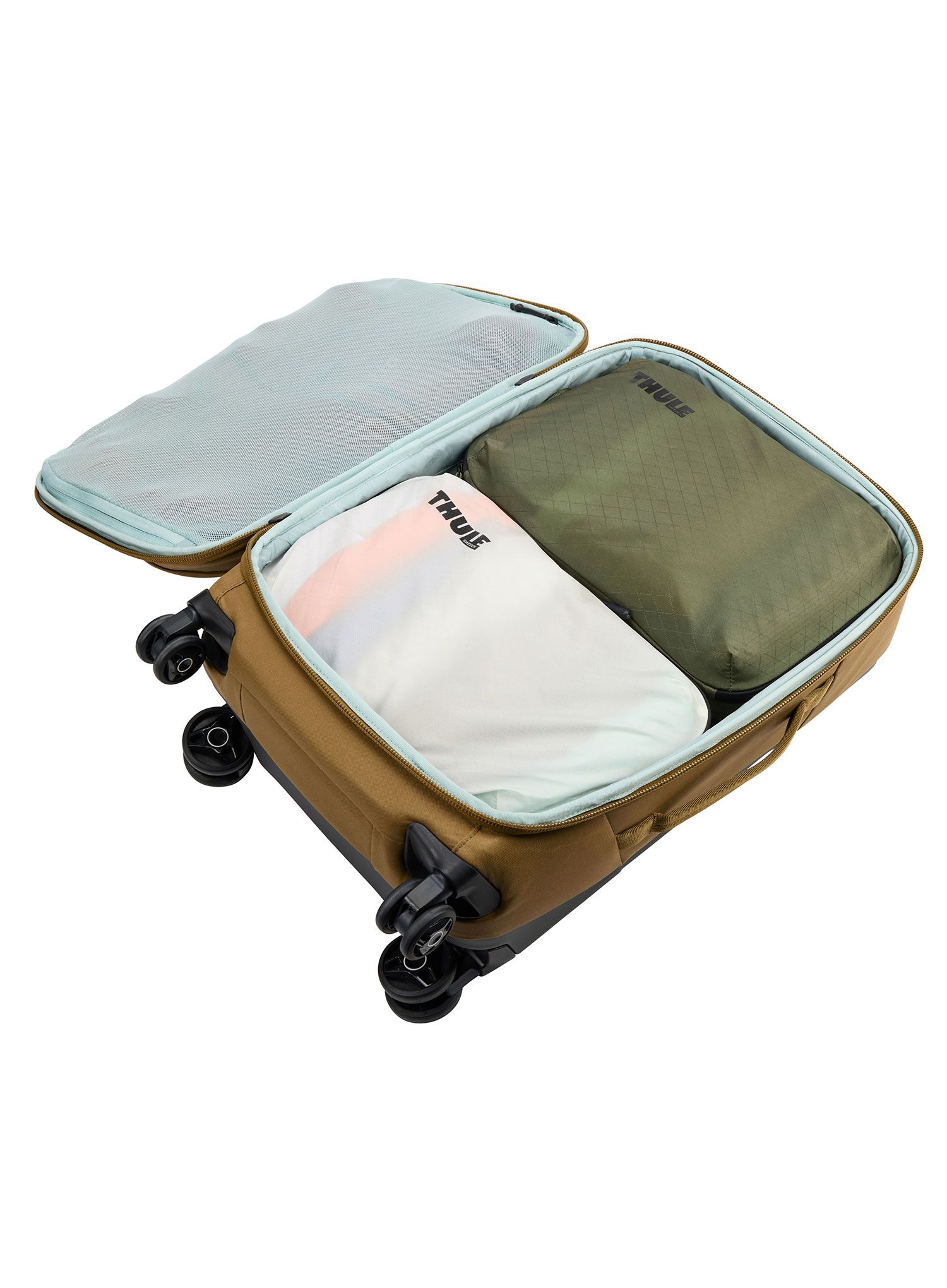 Potovalni organizator Thule Compression Packing Cube Medium - soft green