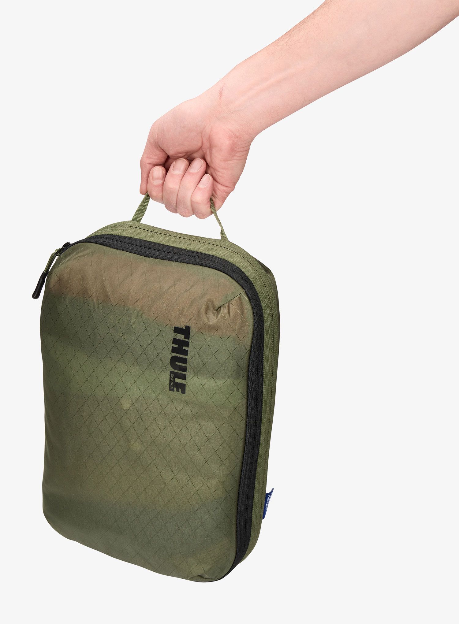 Potovalni organizator Thule Compression Packing Cube Medium - soft green