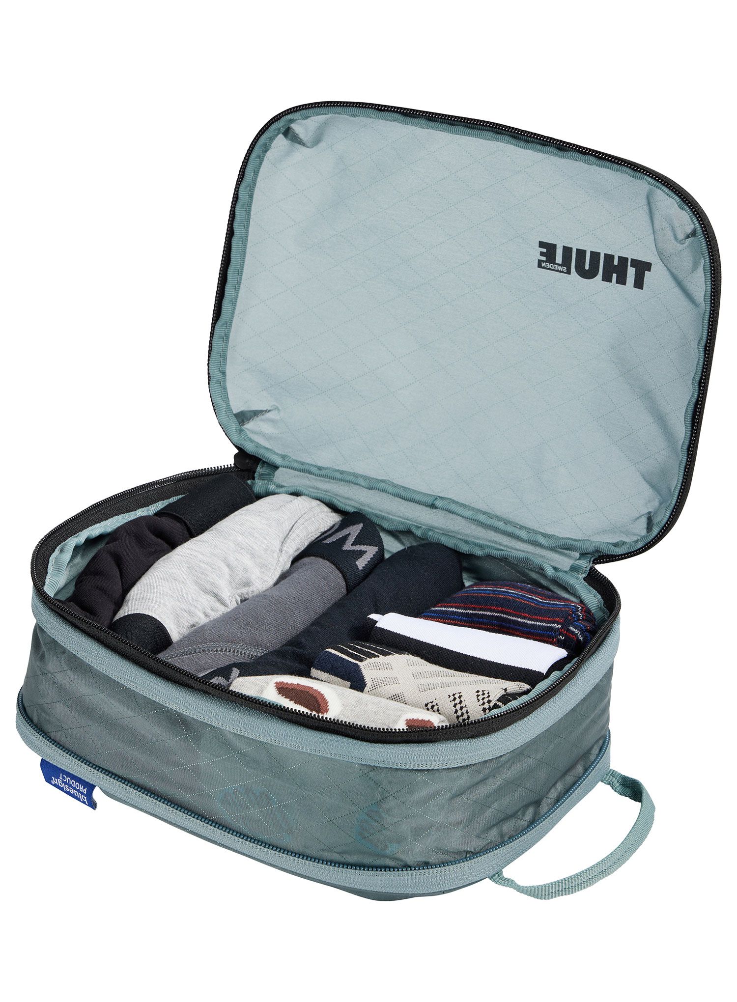Potovalni organizator Thule Compression Packing Cube Small - pond gray