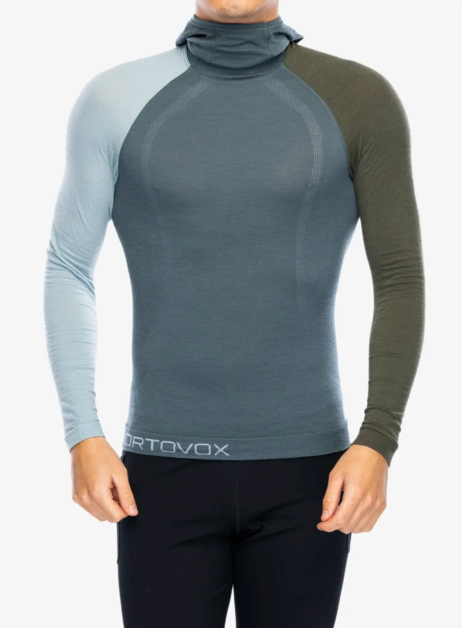 Termo flis jopa Ortovox 120 Comp Light Hoody - dark arctic grey