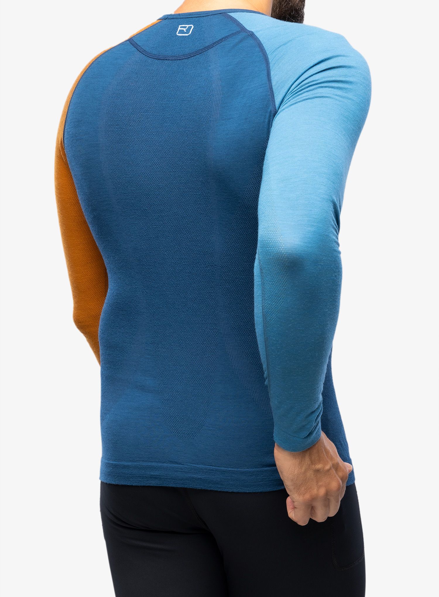Termo flis jopa Ortovox 120 Comp Light Long Sleeve - petrol blue