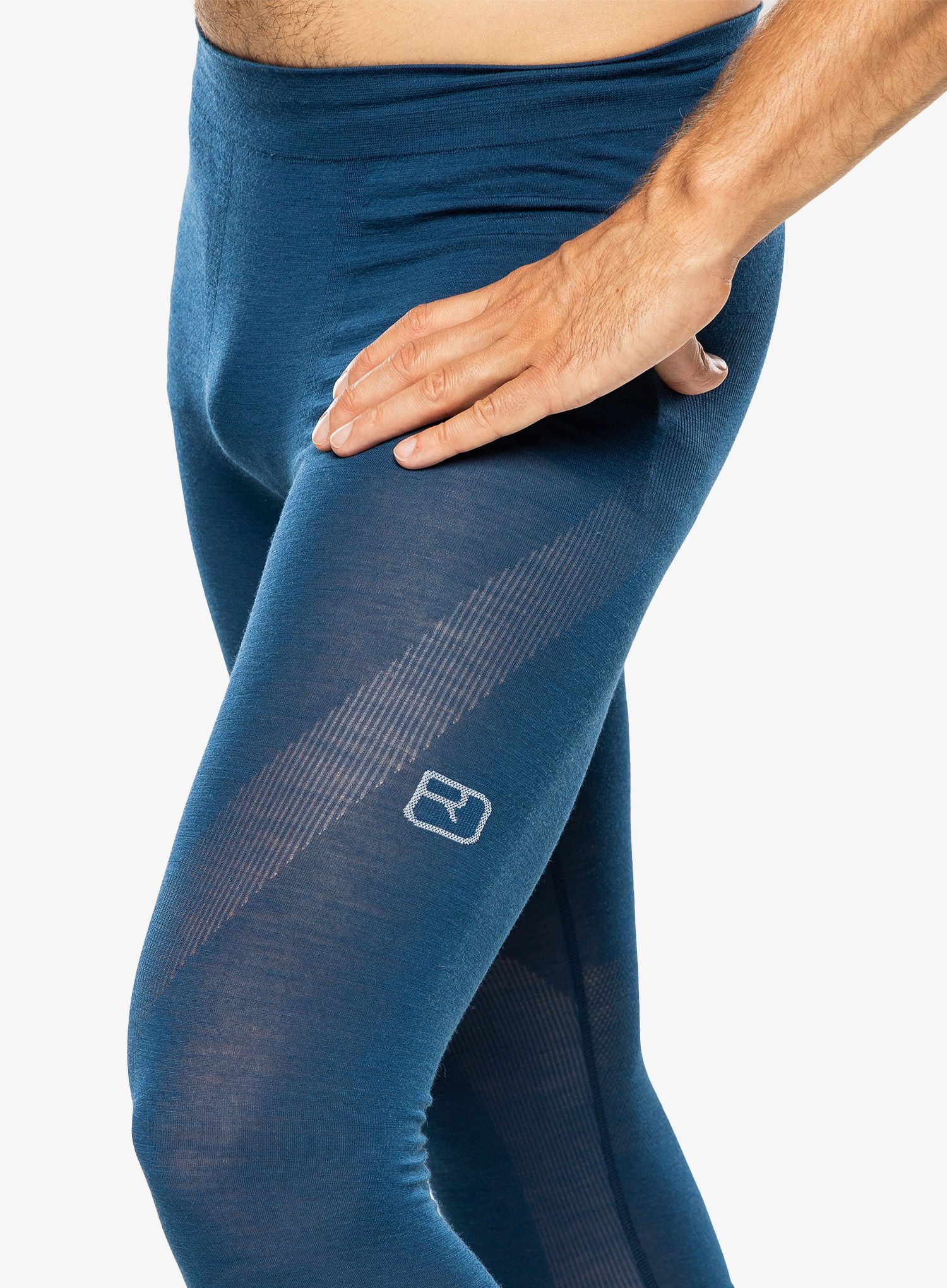 Termo pajkice Ortovox 120 Comp Light Short Pants - petrol blue