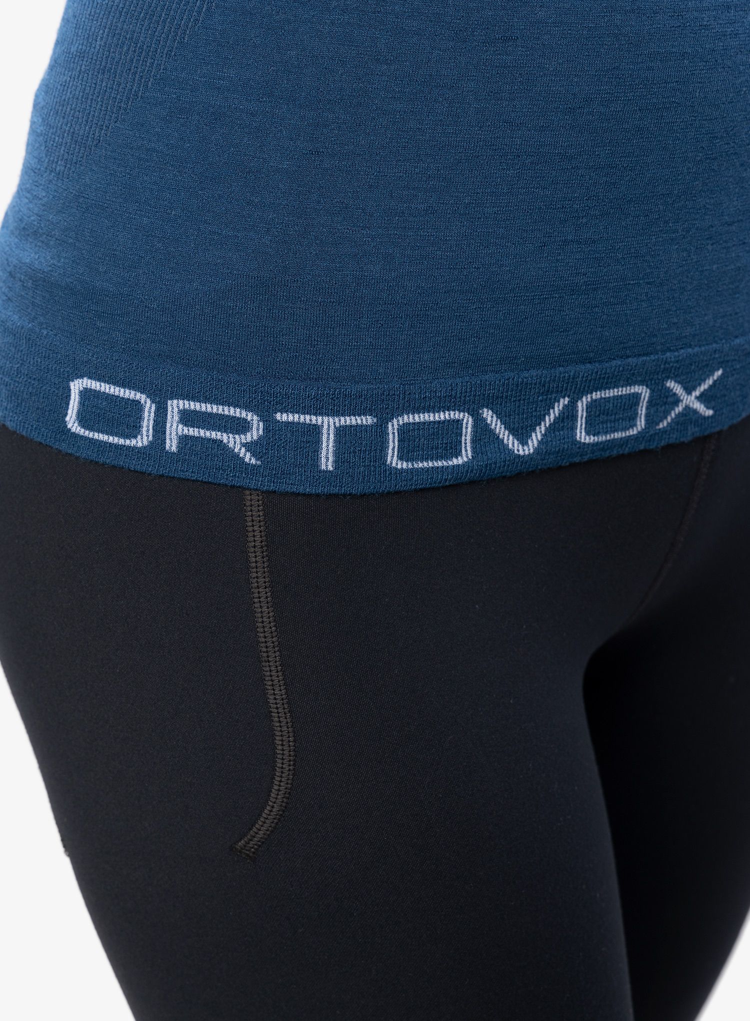 Ženska termo flis jopa Ortovox 120 Comp Light Hoody - petrol blue