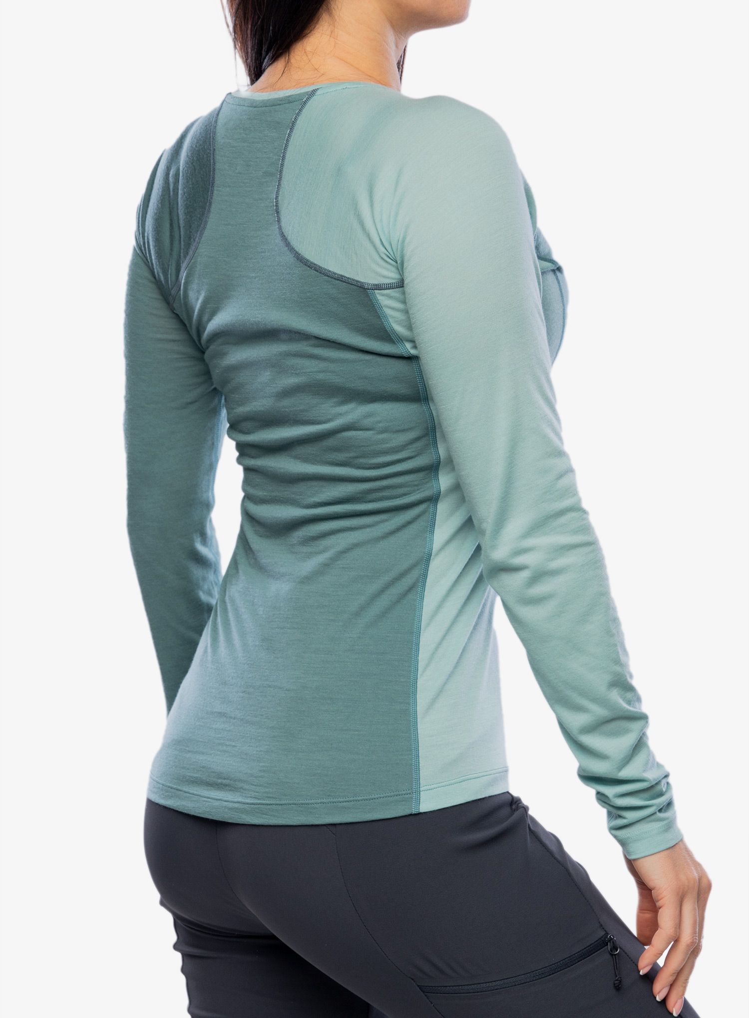 Ženski longsleeve Ortovox 120 Cool Tec Fast Upward LS - arctic grey